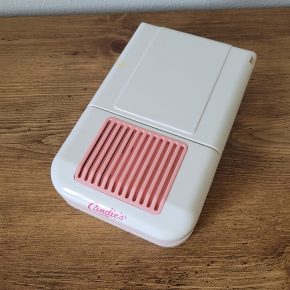 Vintage Candies Nail Dryer Portable Pink White 90s Fully Operational - Picture 13 of 15